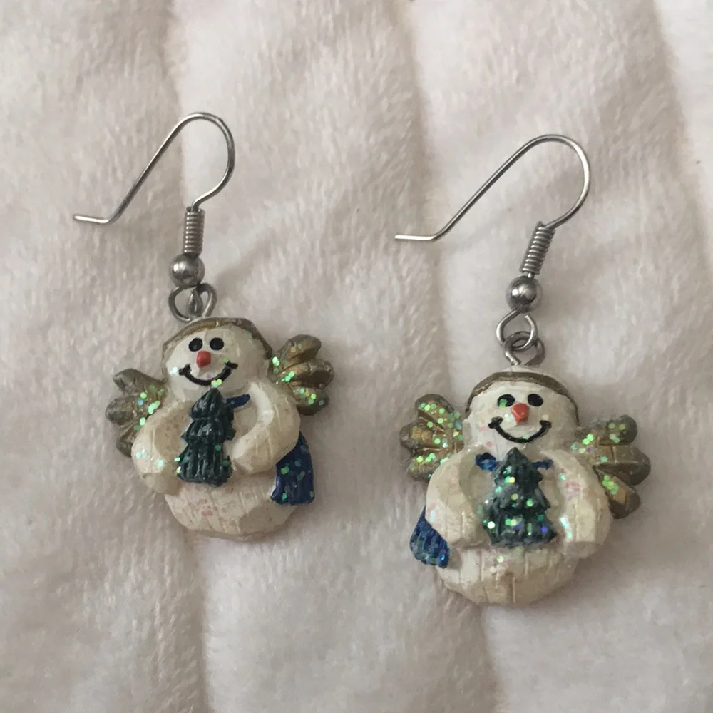 Christmas Holiday pins and earrings - Picture 7 of 8
